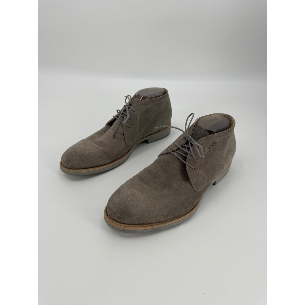 Nero Giardini Mens Grey Suede Chukka Boots Made in Italy Size 43 Ankle Boots